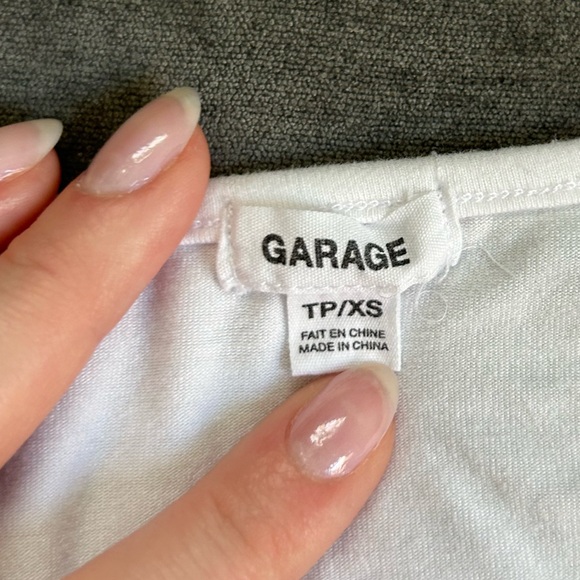 Garage white tshirt - Picture 2 of 2